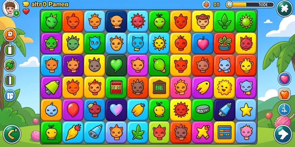 bengkel69 - Screenshot menunjukkan level terbaru yang sedang dimainkan.